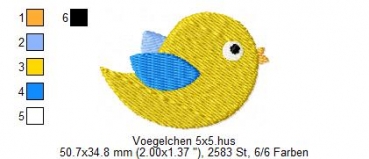 Preview: Birdie 2'x2'